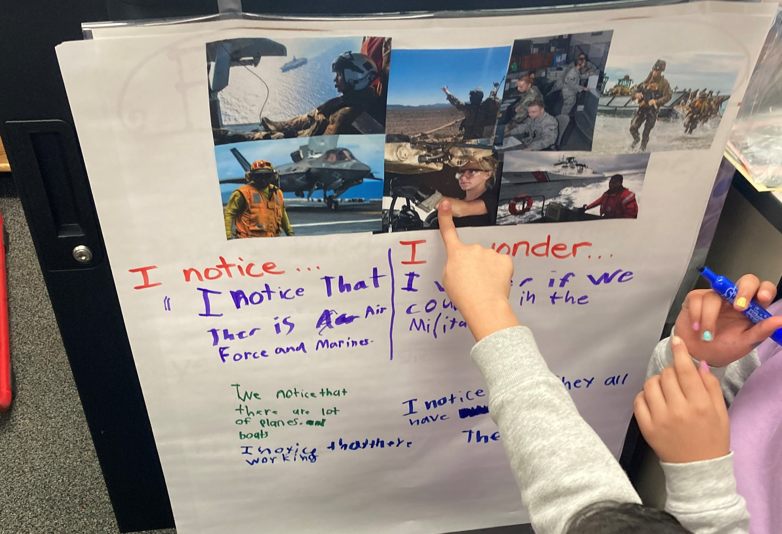  4th Graders at Robert Mitchell ES using Ellevation strategies